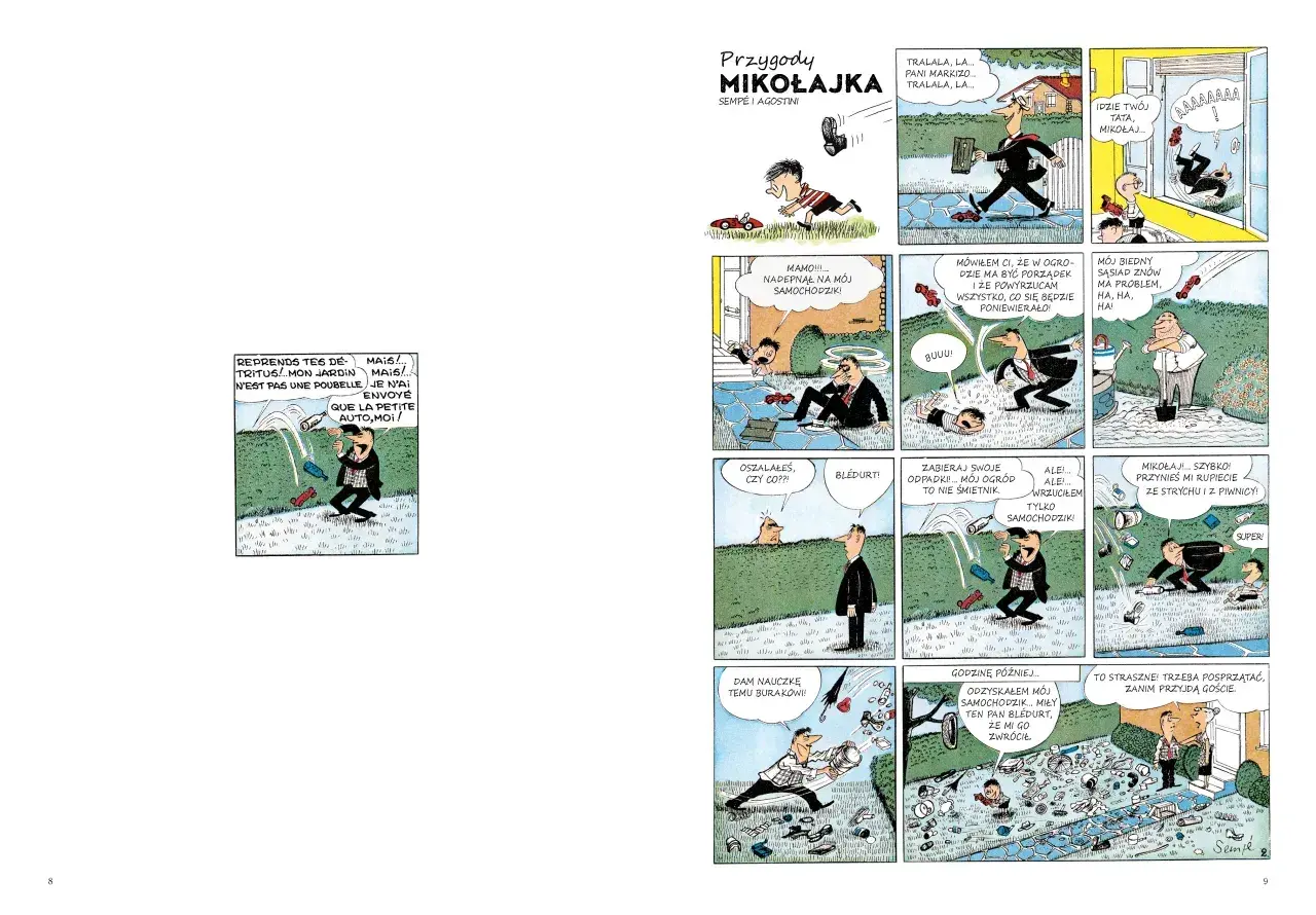Jak narysować komiks o Mikołajku? Prosty plan w 6 kadrach